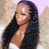 Perruque Brésilienne Deep Wave HD Lace  – Cheveux Humains 100 %